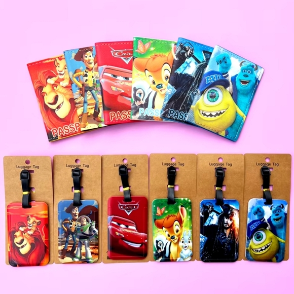 Toy Story Buzz and Woody Passport and Luggage Tag Perfect for Toy Story Fans! - Picture 2 of 4